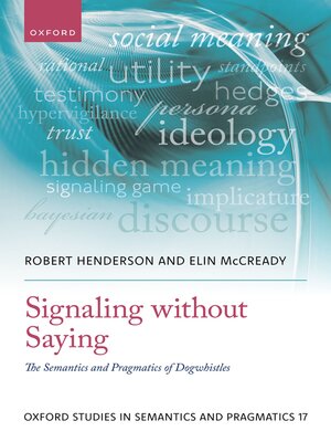 cover image of Signaling without Saying